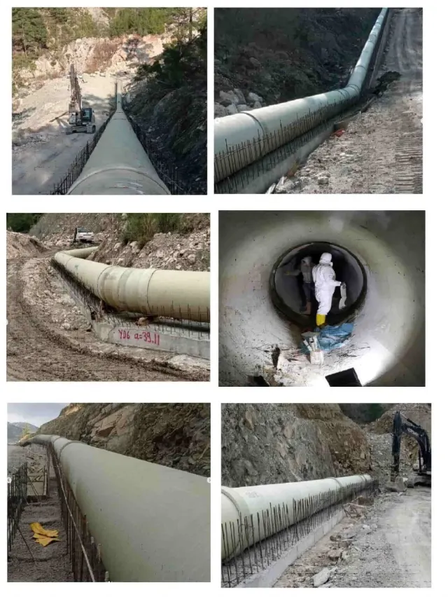 Fethiye CTP boru döşenmesi